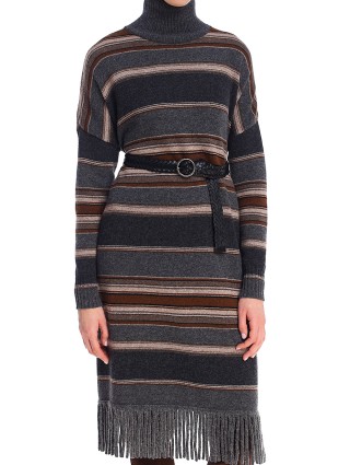 Темно-сіра сукня WEEKEND MAX MARA : фото 5 - Invogue